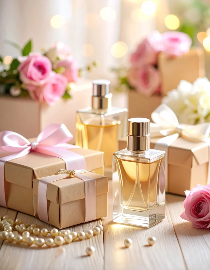 Beautifully wrapped soft feminine perfumes gift sets perfect for gifting to special women